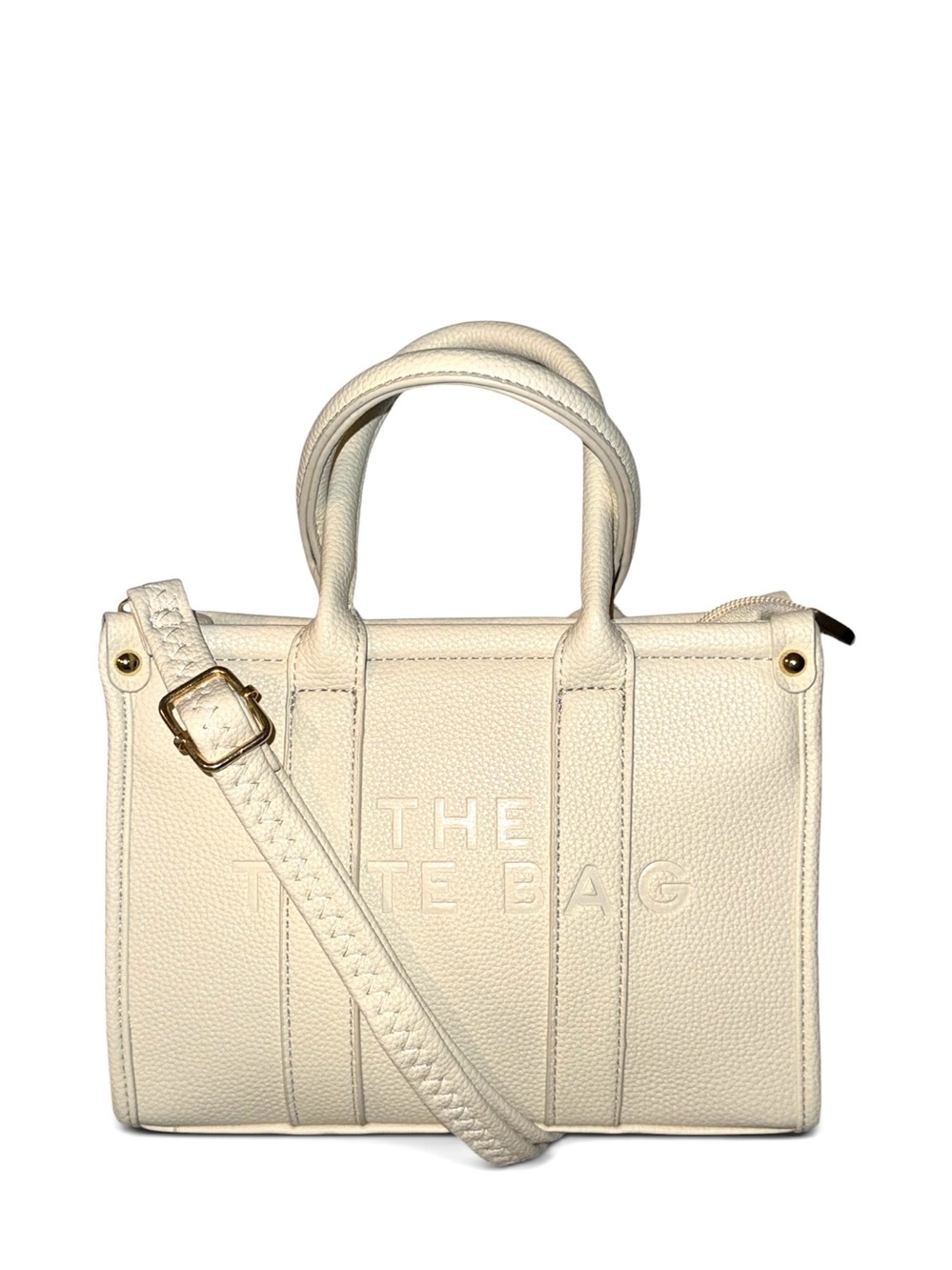 Classic Fashion Creamy White Medium Tote βThe Tote Bagβ Satchel/X-body - NWT